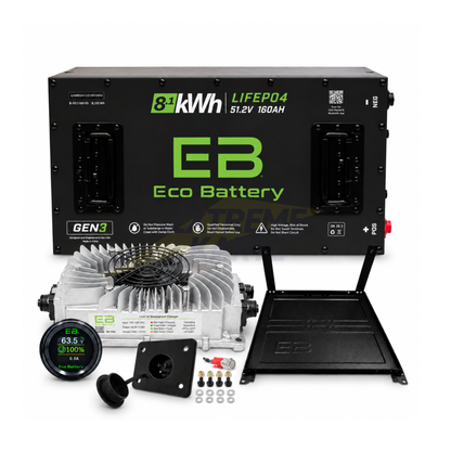 Eco Battery 48v 160ah Lithium Bundle Kit - Select your Cart