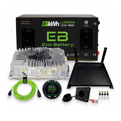 Eco Battery 48v 160ah Lithium Bundle Kit - Select your Cart