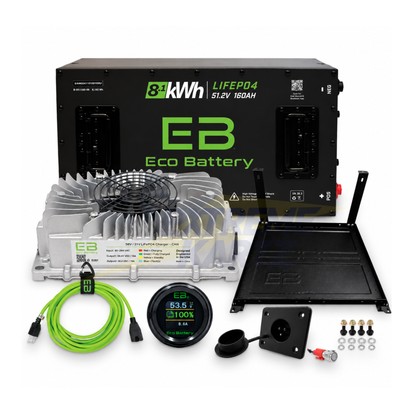 Eco Battery 48v 160ah Lithium Bundle Kit - Select your Cart