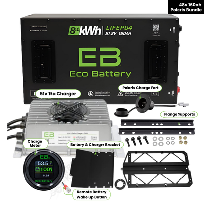 Polaris Ranger Eco Battery GEN3 Bundles - Choose your Setup & Battery