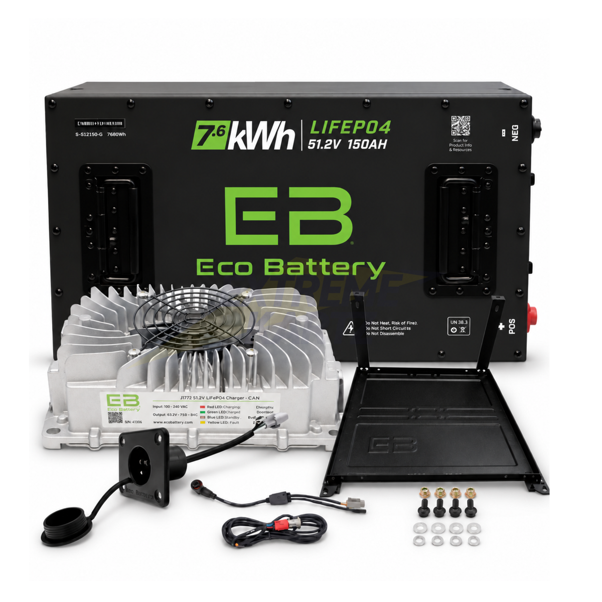 Eco Battery 48v 150ah Lithium Bundle