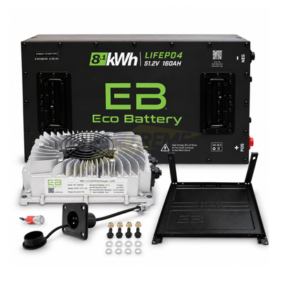 Eco Battery 48v 160ah Lithium Bundle Kit - Select your Cart
