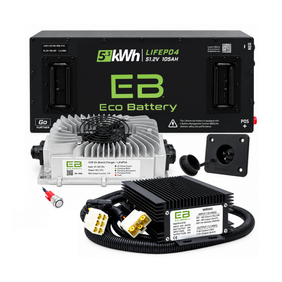 Eco Battery 48V 105Ah Skinny Bundle - Select your Cart