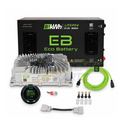 Eco Battery 48v 160ah Lithium Bundle Kit - Select your Cart