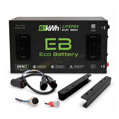 Eco Battery 48v 160ah Lithium Bundle Kit - Select your Cart