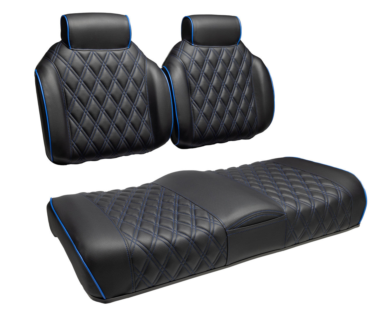 Lazy Life Premium Contour Two Tone High Back Seat - with Headrest