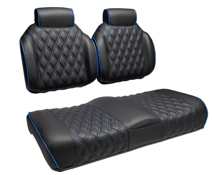 Lazy Life Premium Contour Two Tone High Back Seat with Headrest - Front Seat