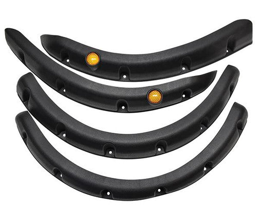 Fender Flare w/ Running Light, SET OF 4, E-Z-Go RXV 08-15