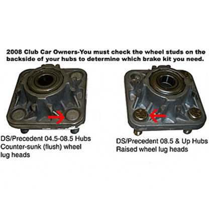 2008.5-Up Club Car Precedent - Jake’s Disc Brake Kit with Spindle Lift