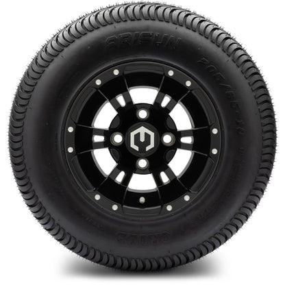 10" MODZ Ambush Glossy Black - Tire and Wheel Combo