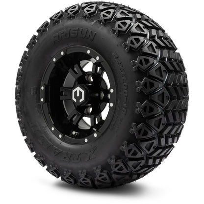 10" MODZ Ambush Glossy Black - Tire and Wheel Combo