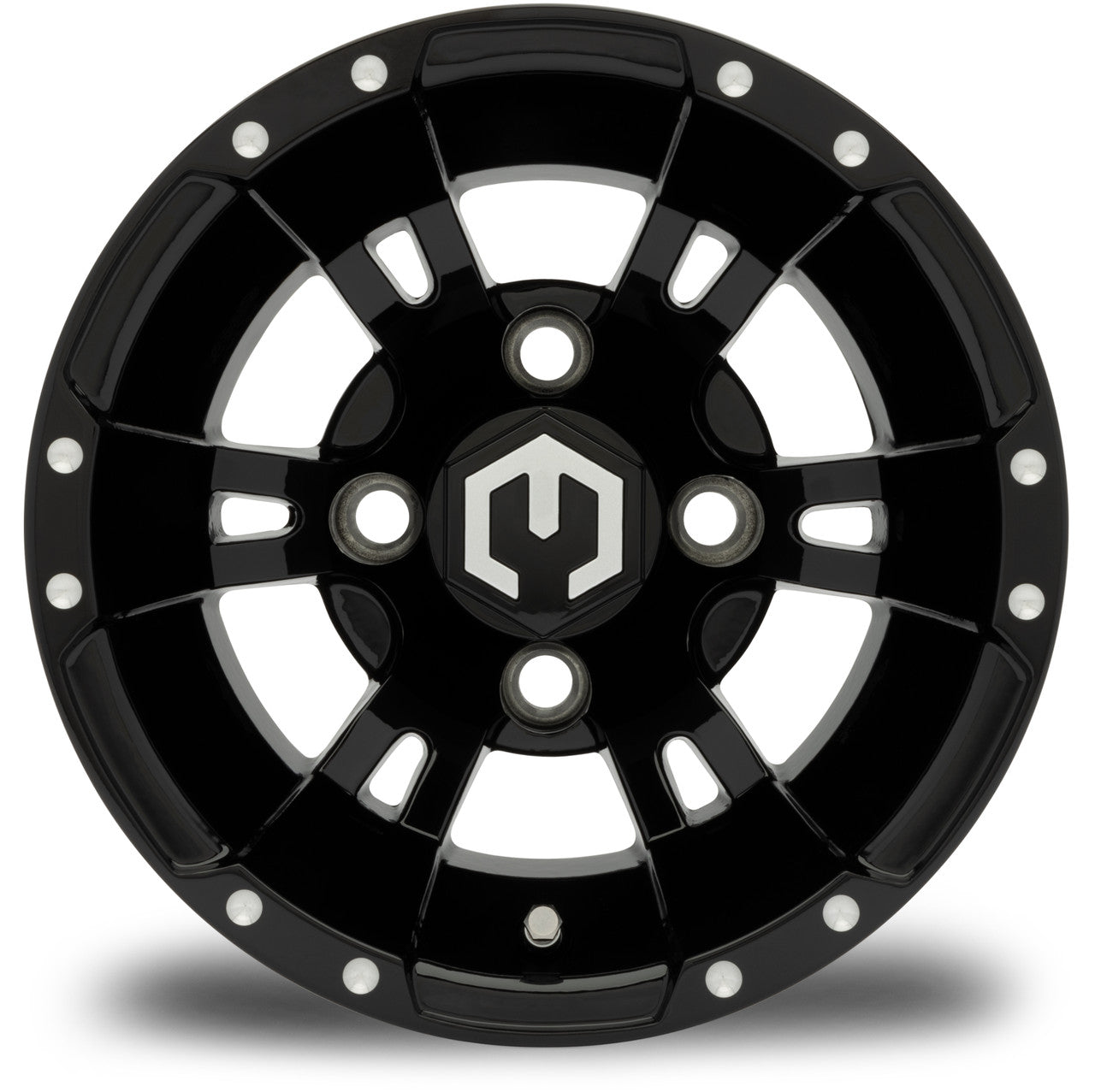 10" MODZ Ambush Glossy Black - Tire and Wheel Combo