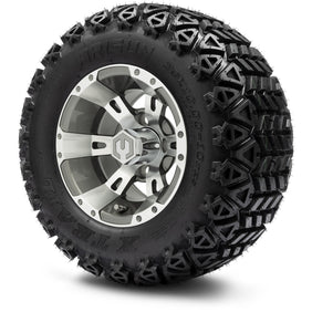 10" MODZ Ambush Gunmetal - Tire and Wheel Combo