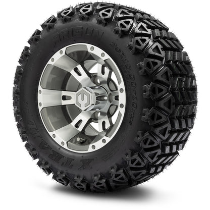 10" MODZ Ambush Gunmetal - Tire and Wheel Combo