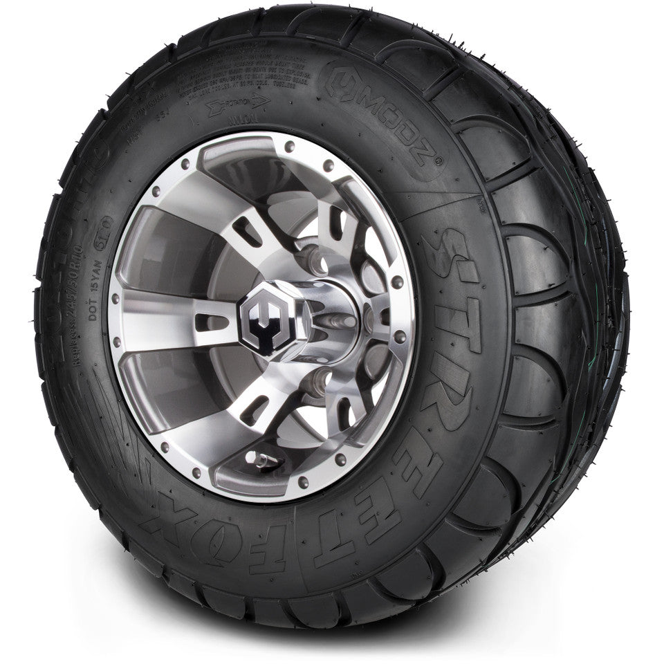 10" MODZ Ambush Gunmetal - Tire and Wheel Combo