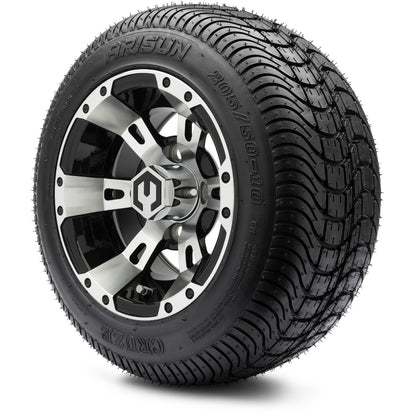 10" MODZ Ambush Machined Black - Tire and Wheel Combo