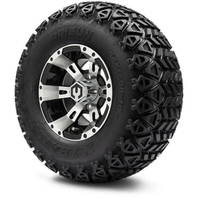 10" MODZ Ambush Machined Black - Tire and Wheel Combo