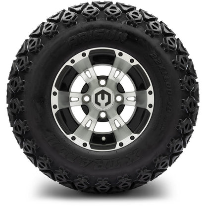 10" MODZ Ambush Machined Black - Tire and Wheel Combo