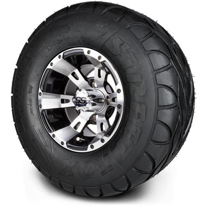 10" MODZ Ambush Machined Black - Tire and Wheel Combo