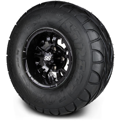 10" MODZ Vampire Glossy Black - Tire and Wheel Combo