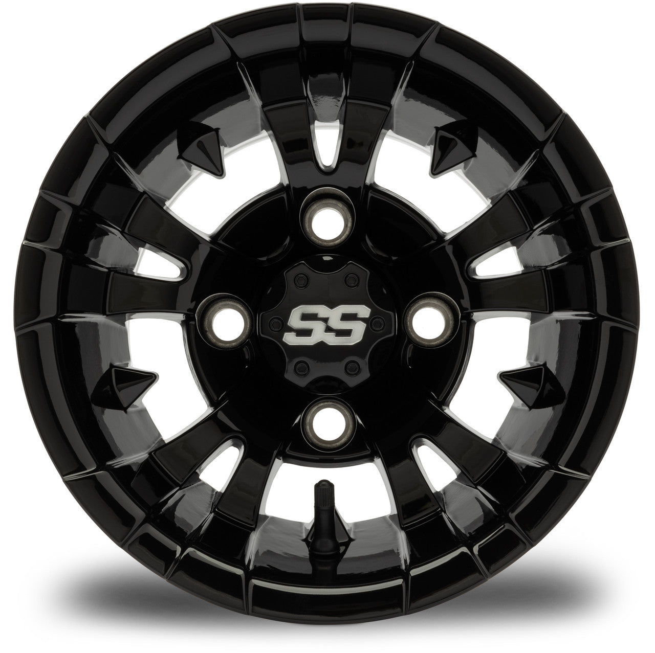 10" MODZ Vampire Glossy Black - Tire and Wheel Combo