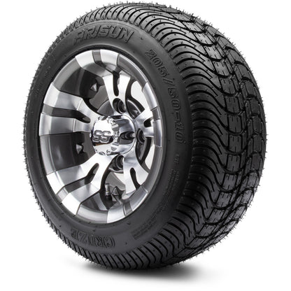 10" MODZ Vampire Gunmetal - Tire and Wheel Combo