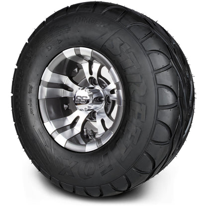 10" MODZ Vampire Gunmetal - Tire and Wheel Combo