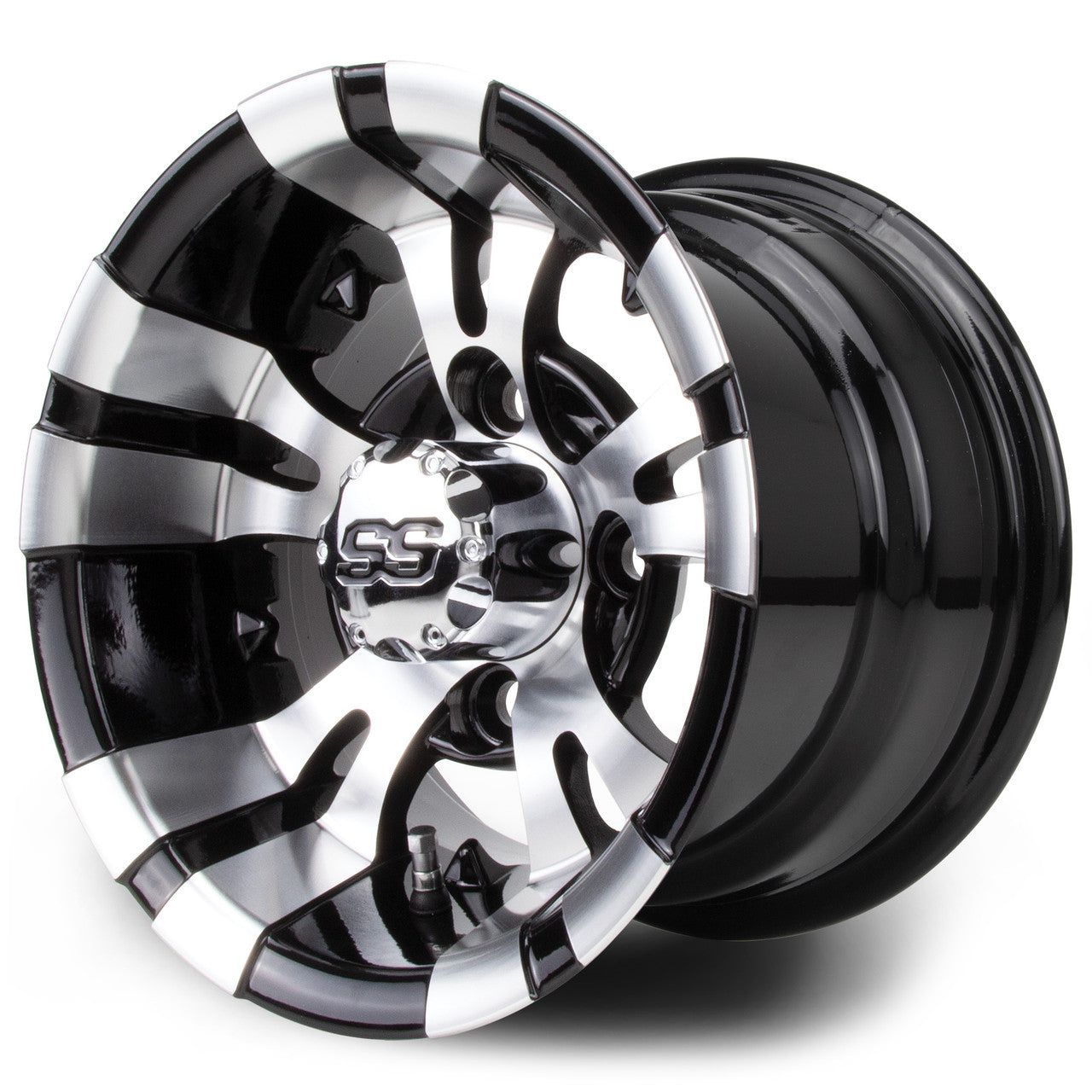 10" MODZ Vampire Machined Black - Tire and Wheel Combo