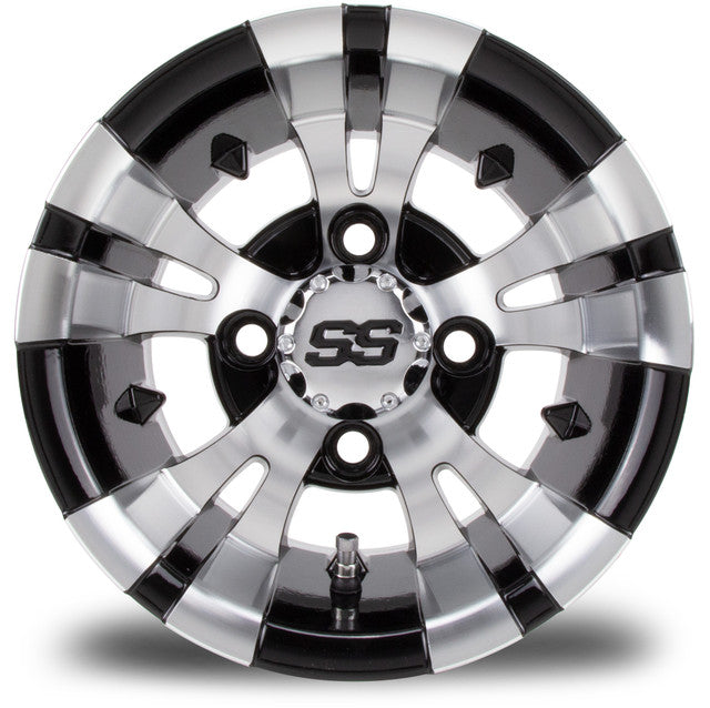 10" MODZ Vampire Machined Black - Tire and Wheel Combo