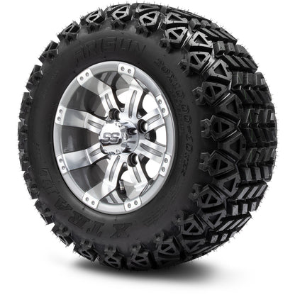 10" MODZ Tempest Gunmetal - Tire and Wheel Combo