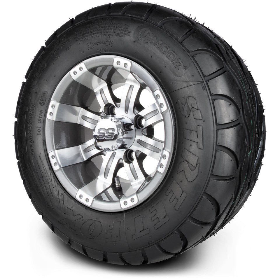 10" MODZ Tempest Gunmetal - Tire and Wheel Combo