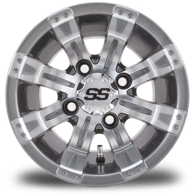 10" MODZ Tempest Gunmetal - Tire and Wheel Combo