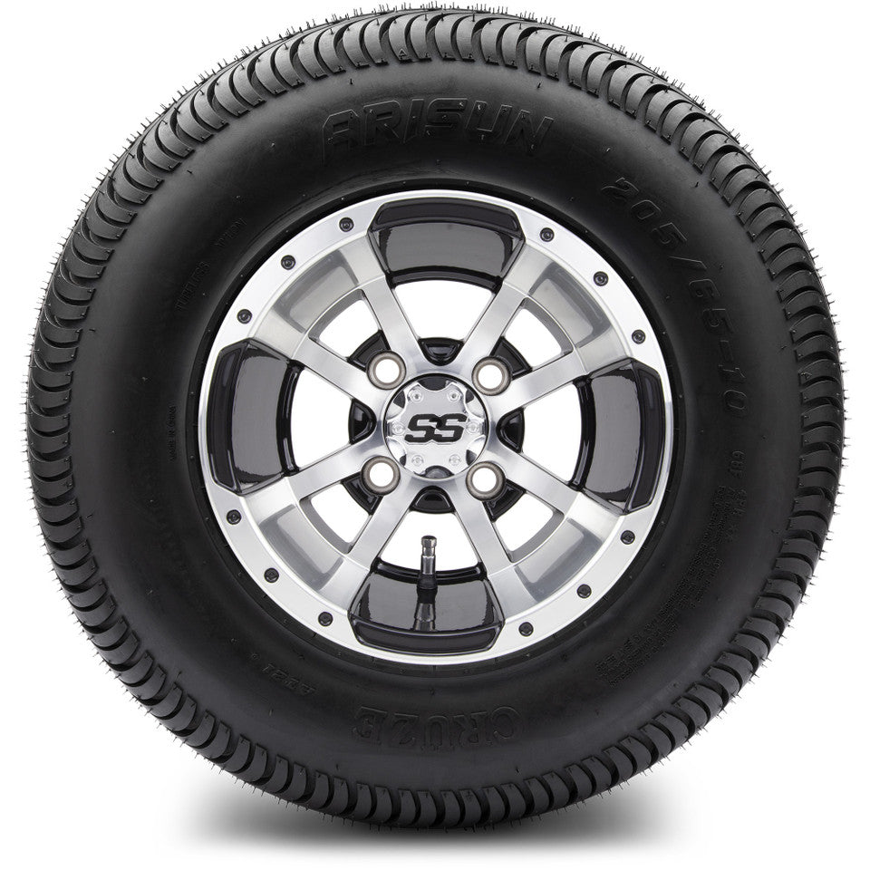 10" MODZ Storm Trooper Black - Tire and Wheel Combo