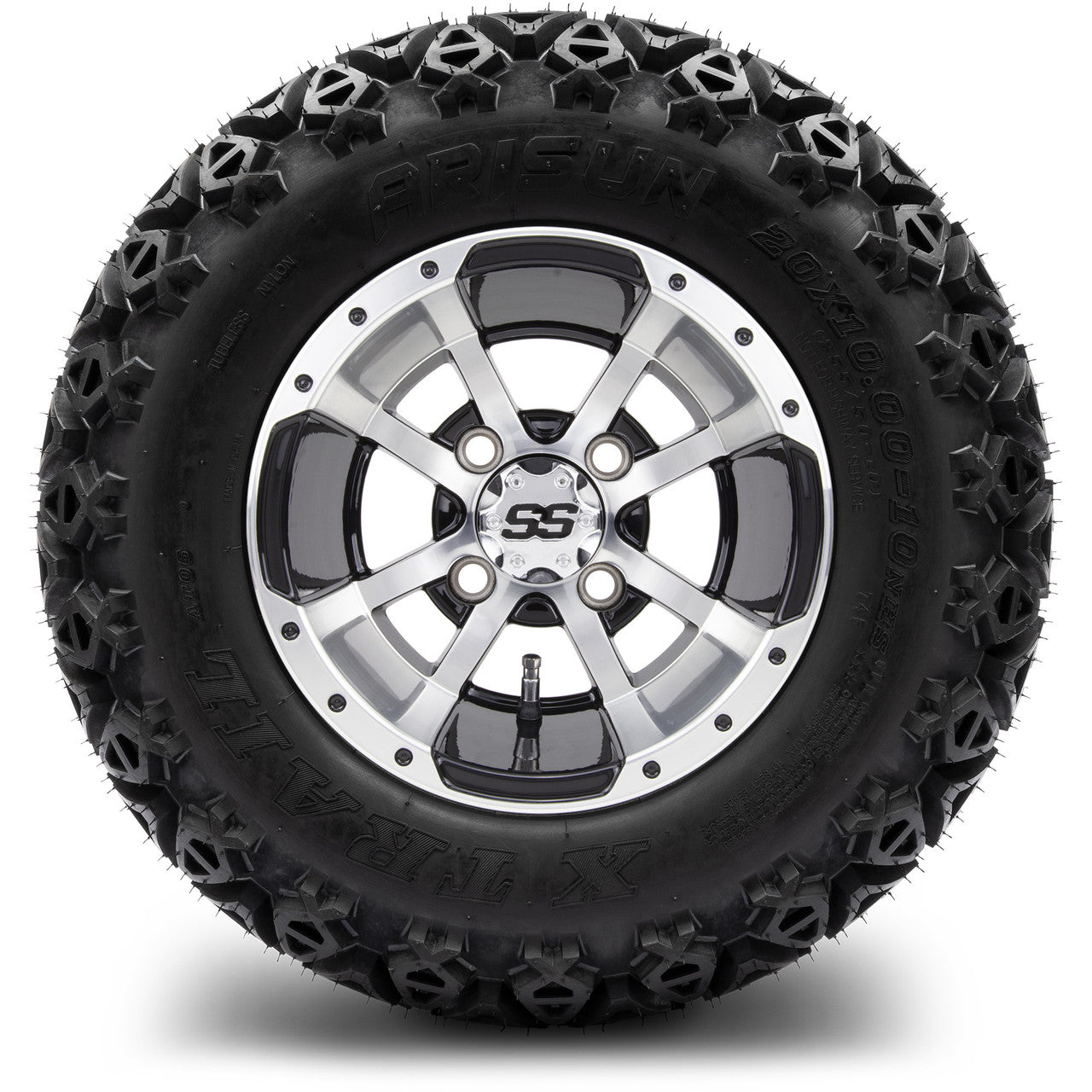 10" MODZ Storm Trooper Black - Tire and Wheel Combo