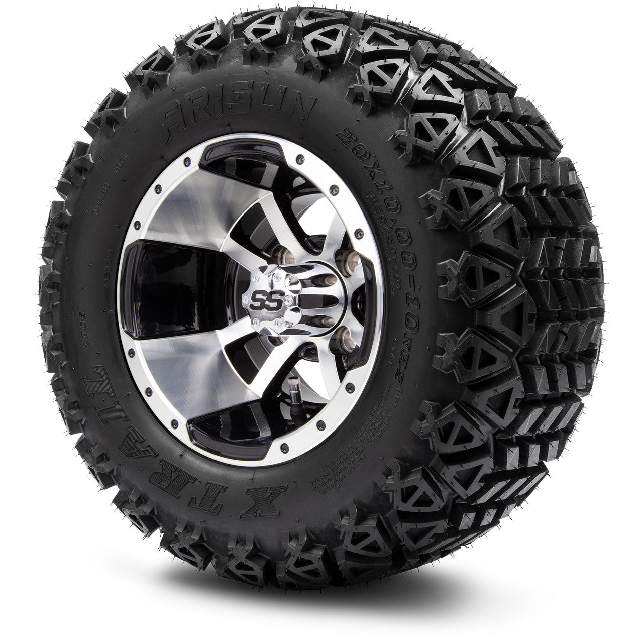 10" MODZ Storm Trooper Black - Tire and Wheel Combo