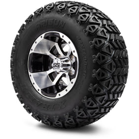 10" MODZ Storm Trooper Black - Tire and Wheel Combo