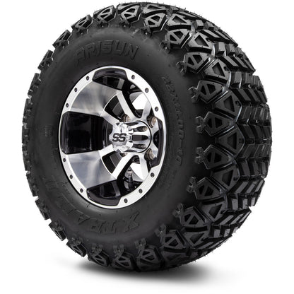 10" MODZ Storm Trooper Black - Tire and Wheel Combo
