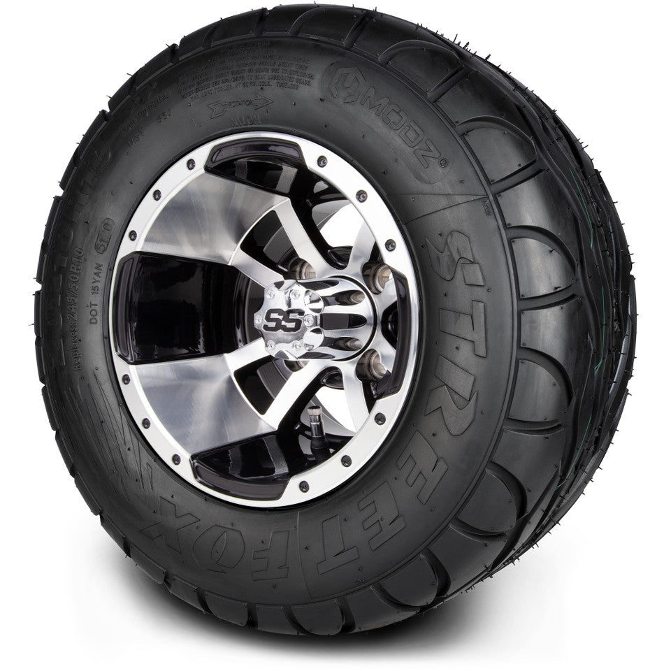 10" MODZ Storm Trooper Black - Tire and Wheel Combo