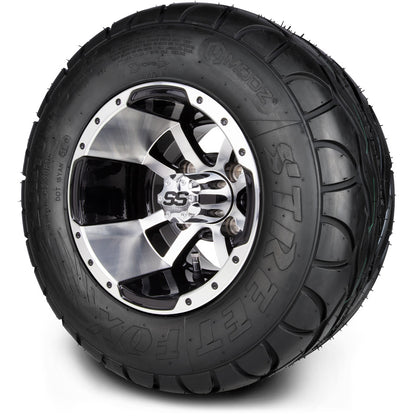 10" MODZ Storm Trooper Black - Tire and Wheel Combo