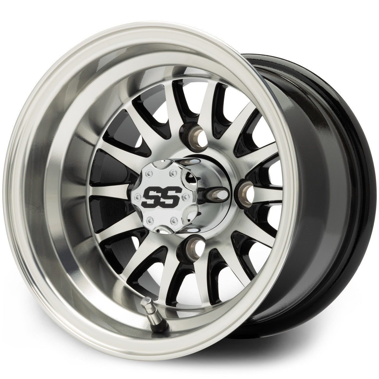 10" MODZ Medusa Machined Black - Tire and Wheel Combo