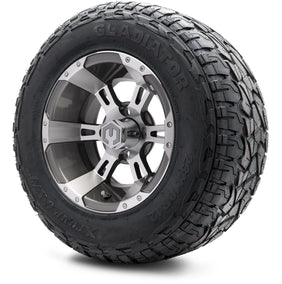 12" MODZ Ambush Gunmetal - Tire and Wheel Combo