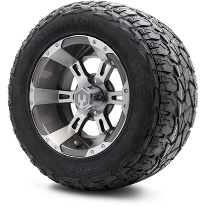 12" MODZ Ambush Gunmetal - Tire and Wheel Combo