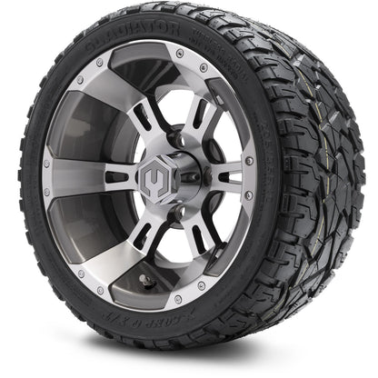 12" MODZ Ambush Gunmetal - Tire and Wheel Combo