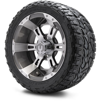 12" MODZ Ambush Gunmetal - Tire and Wheel Combo