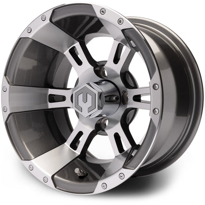 12" MODZ Ambush Gunmetal - Tire and Wheel Combo