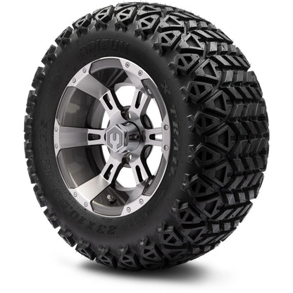 12" MODZ Ambush Gunmetal - Tire and Wheel Combo