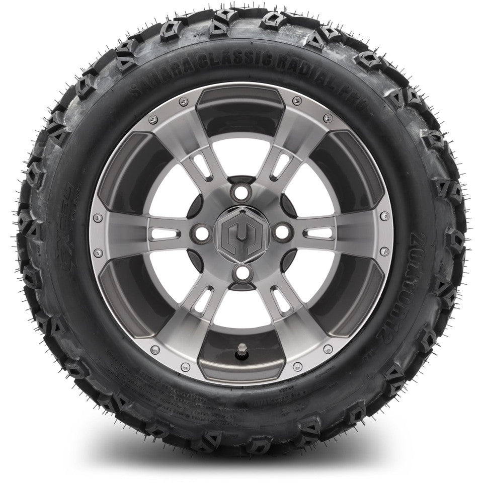 12" MODZ Ambush Gunmetal - Tire and Wheel Combo