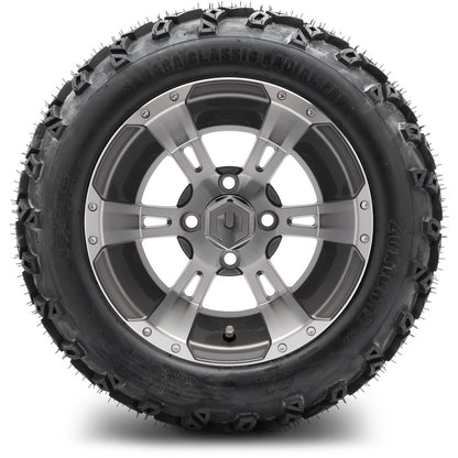 12" MODZ Ambush Gunmetal - Tire and Wheel Combo