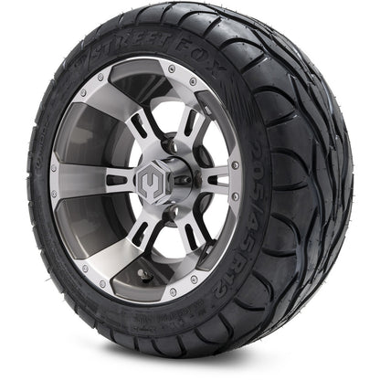 12" MODZ Ambush Gunmetal - Tire and Wheel Combo