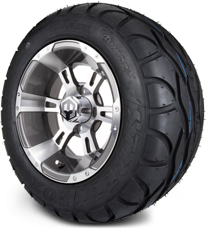 12" MODZ Ambush Gunmetal - Tire and Wheel Combo